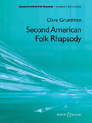 Second American Folk Rhapsody Orchestra sheet music cover Thumbnail